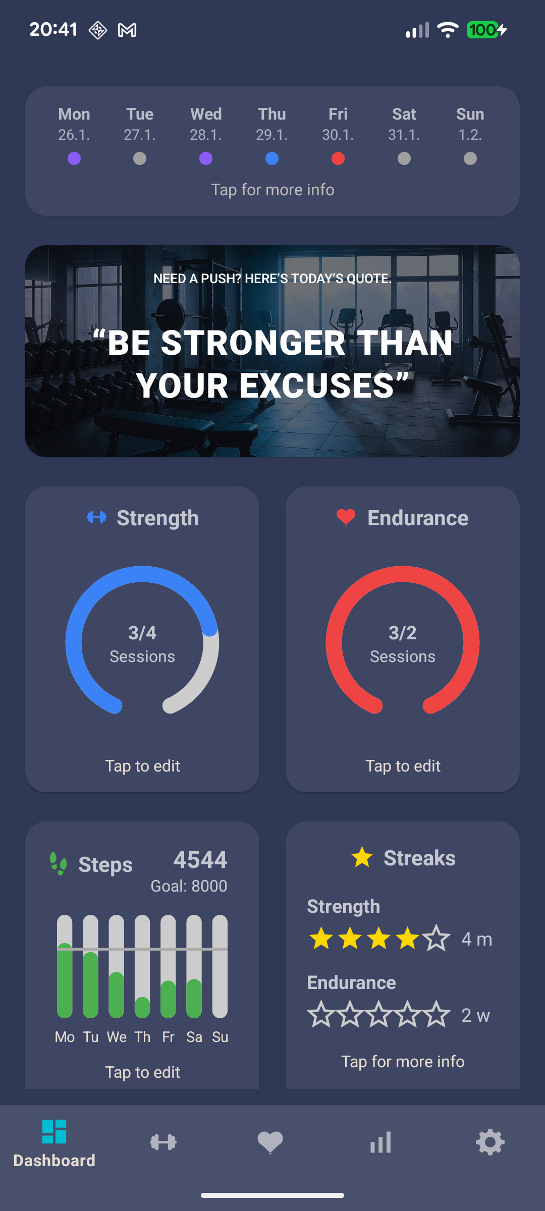 mTORQUE dashboard screenshot